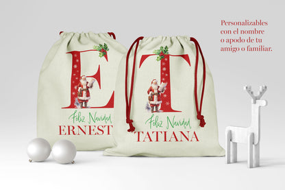 GIFT BAGS PERSONALIZADOS - LETRA/NOMBRE